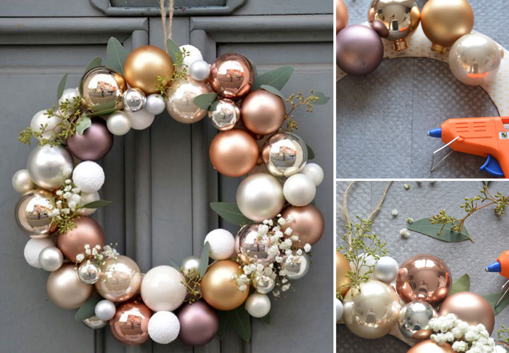 Homemade Christmas wreath - BnbStaging the blog