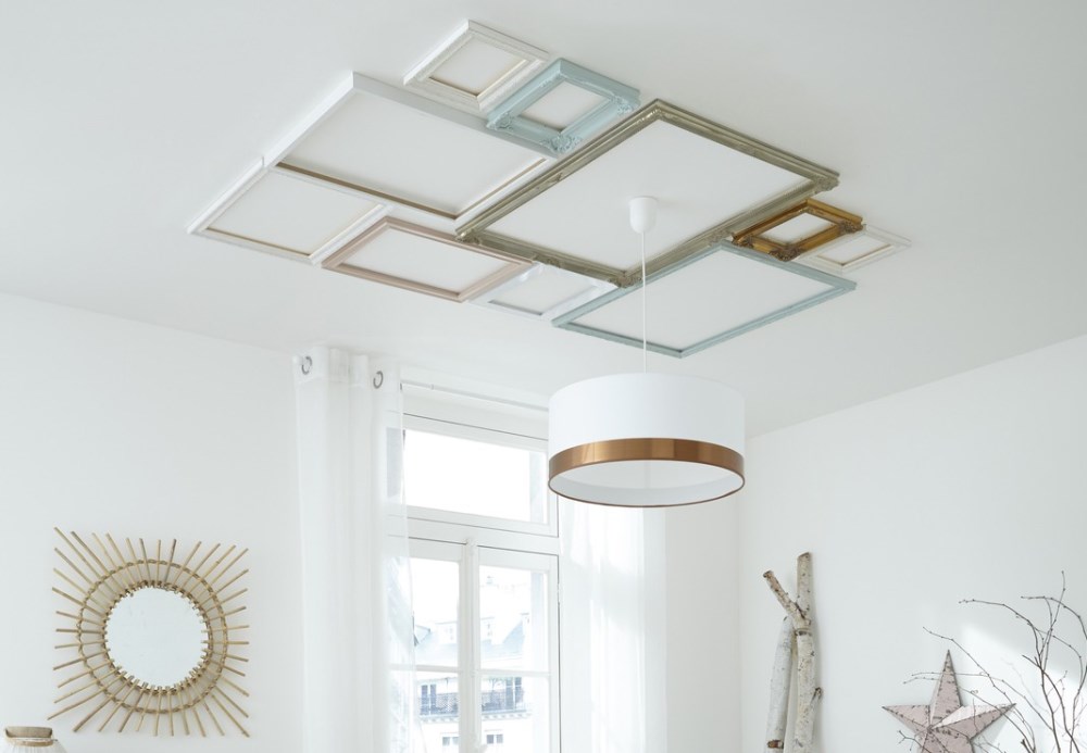 Frames on ceiling, Leroy Merlin - BnbStaging le blog