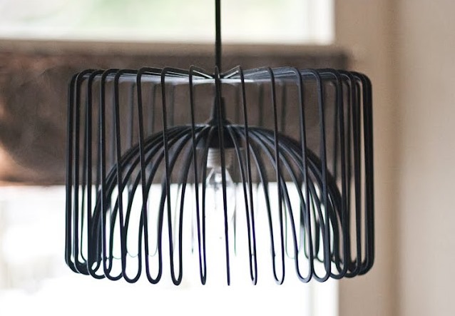 DIY light with the Ikea Tradig basket