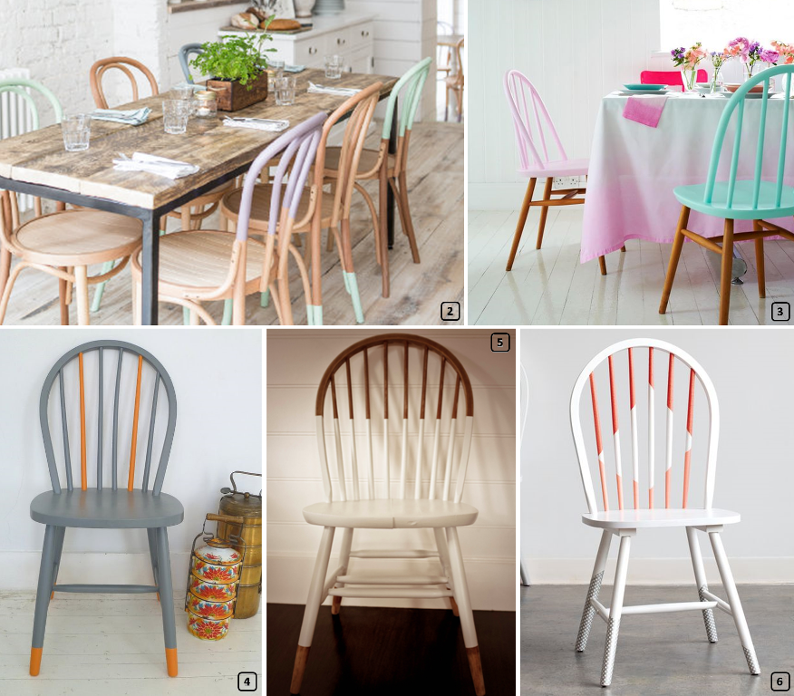 Makeover with bistro chairs