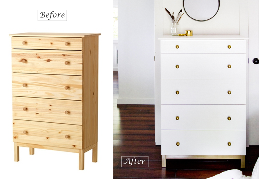 Dresser, before and after - BnbStaging the blog