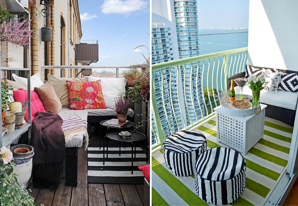Lounge style balconies - BnbStaging the blog