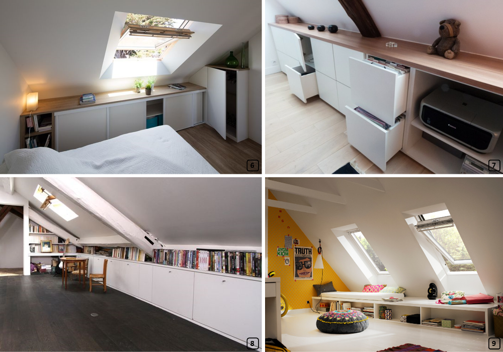 Eaves Storage Solutions - Excellent Use of Loft Space - Sunlux Roof Windows  - blog