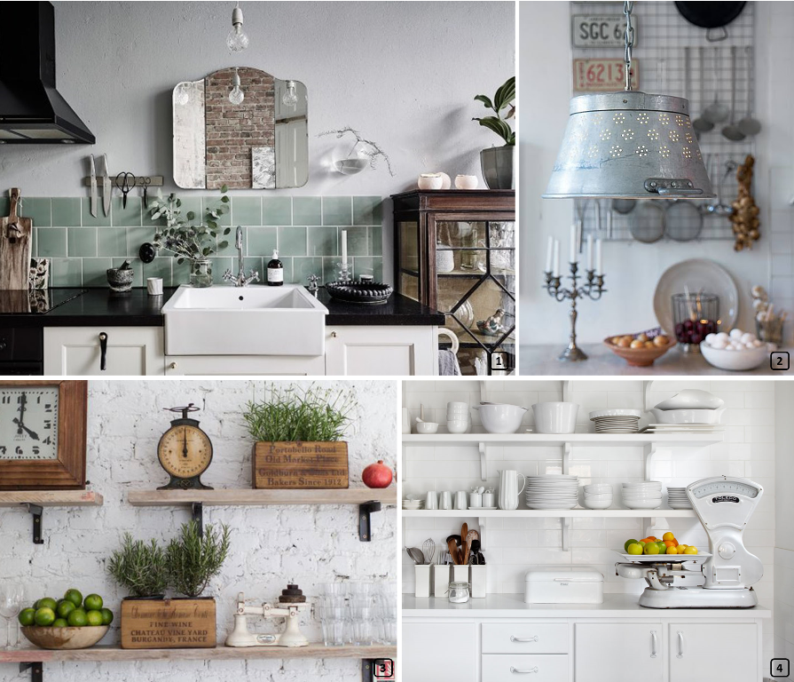 Upcycling trend in the kitchen with accessories and furniture