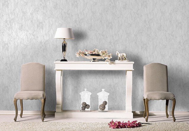 Wallpaper with marble pattern