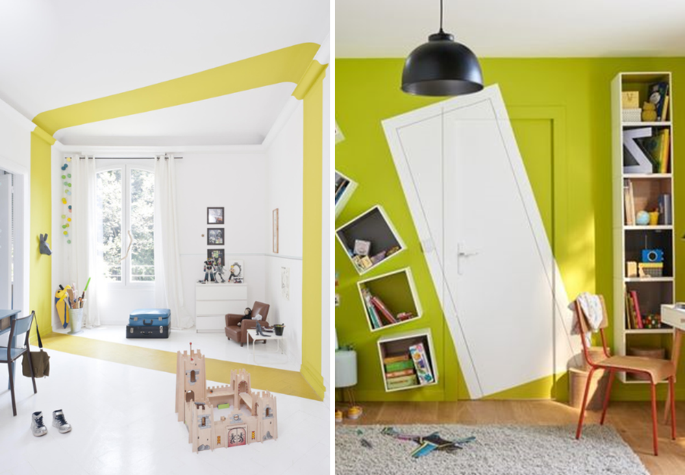 Painted illusions in homes - BnbStaging the blog