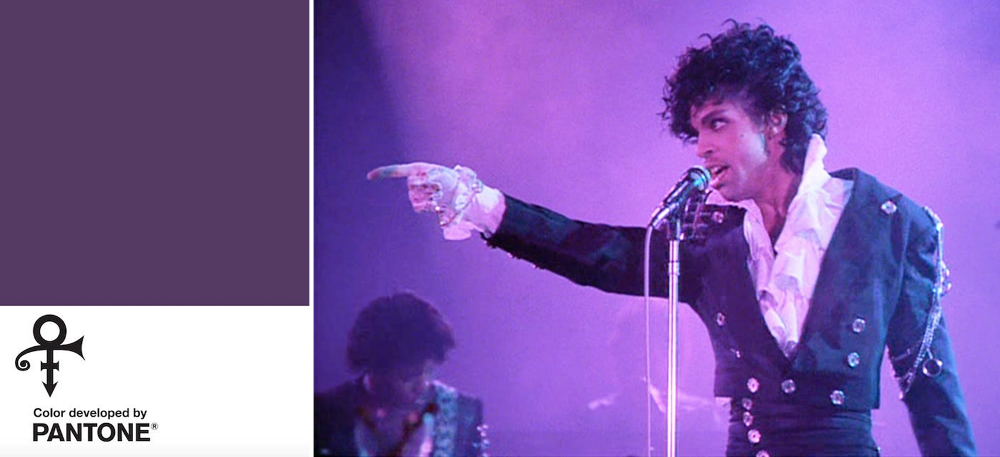 Prince and new Purple Pantone color