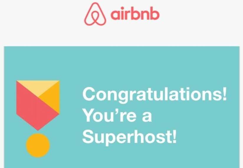 Superhost staut airbnb