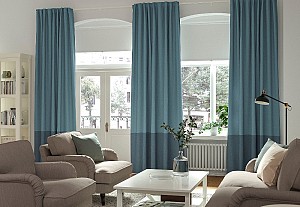 Blackout curtains, from Ikea - BnbStaging the blog