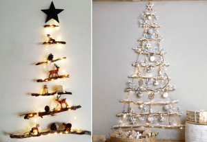 Homemade Christmas tree - BnbStaging the blog